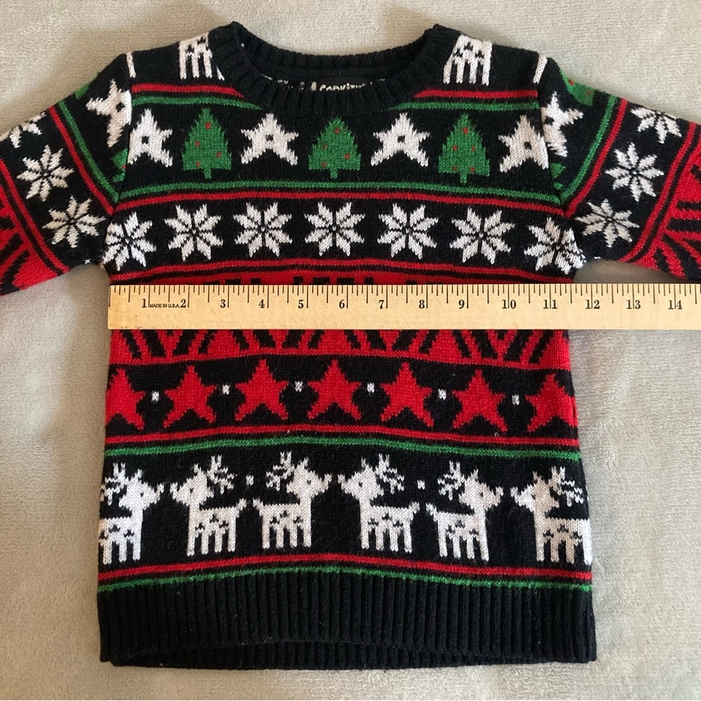 3/$35 COOKIES Christmas Sweater 4T - Picture 5 of 7